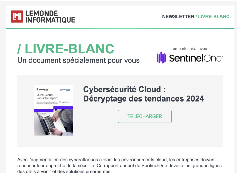 Cybersécurité Cloud