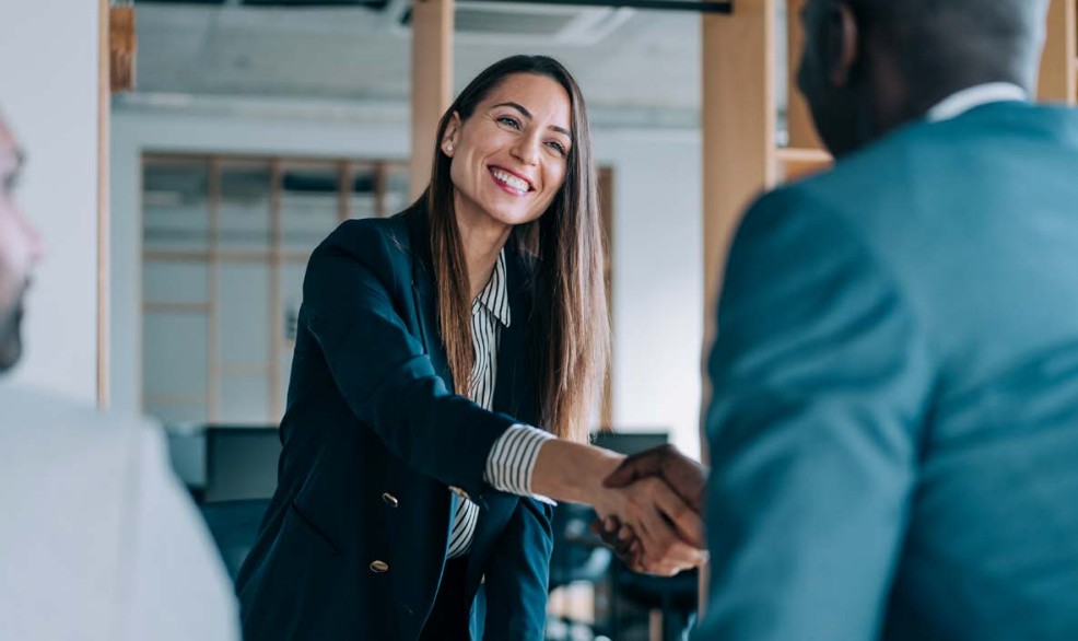 Team working on a project